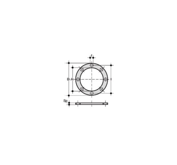 GUARNIZIONE x FLANGIA QHVY032E 